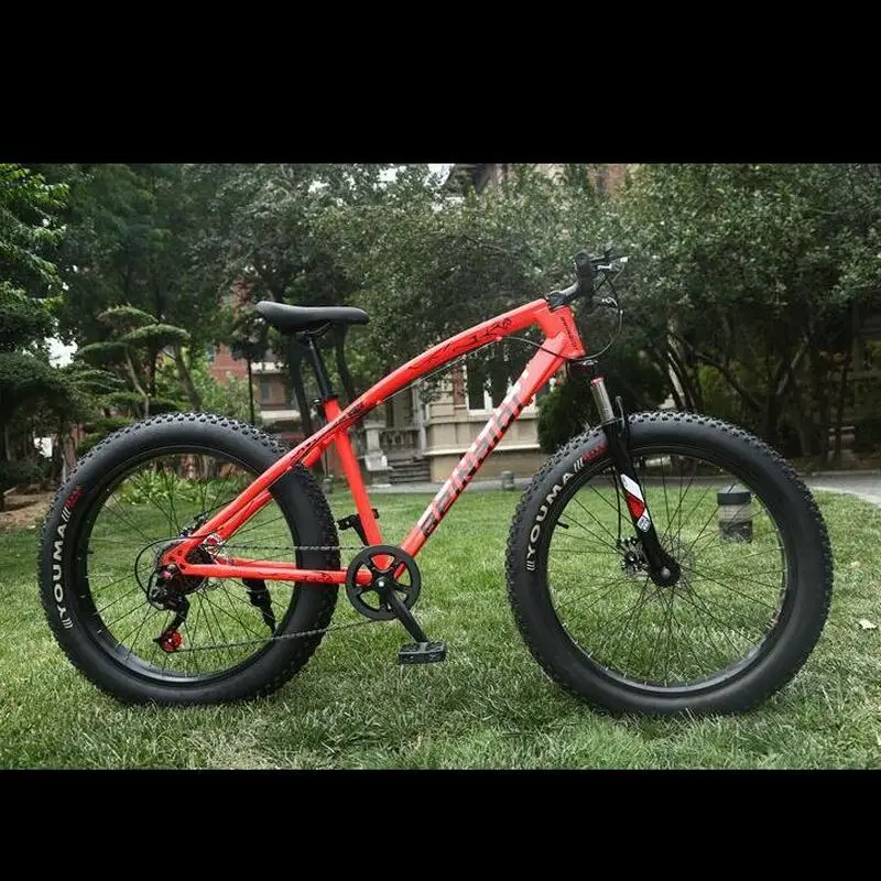 001 Bicycle 7/21/24/27 Speed Mountain Bike 26 * 4.0 Fat Tire Bikes Shock Absorbers Bicycle Free Delivery Snow Bike 001 Bicycle 7/21/24/27 Speed Mountain Bike 26 * 4.0 Fat Tire Bikes Shock Absorbers Bicycle Free Delivery Snow Bike
