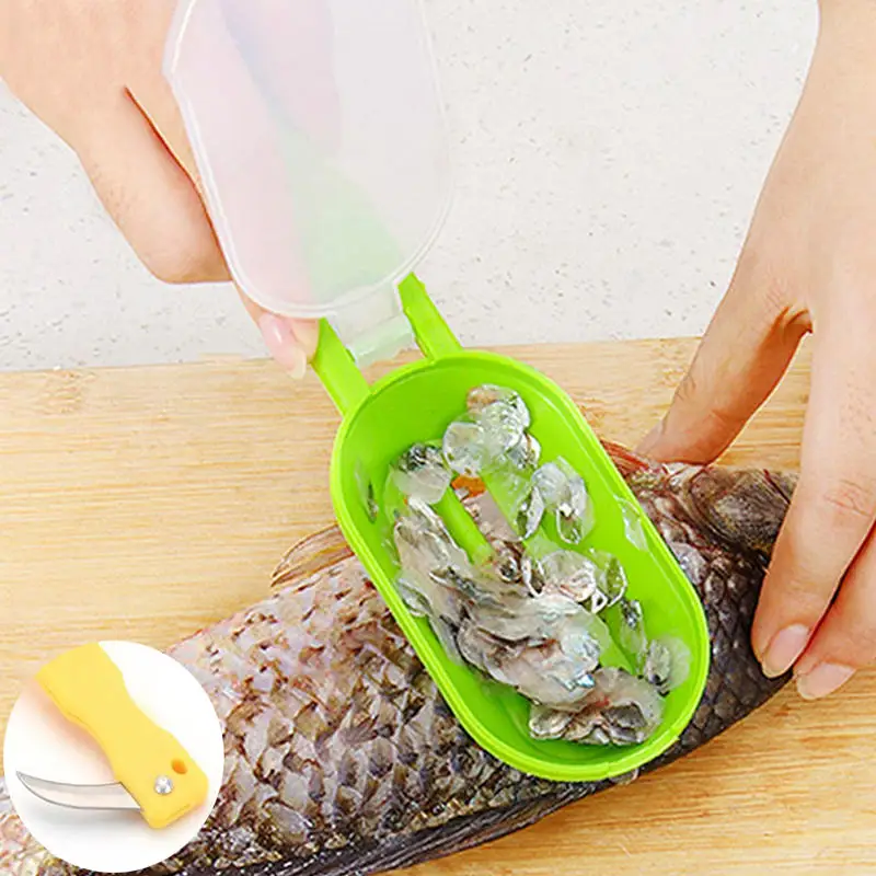 

Colorful Kitchen Gadgets Stainless Steel Fish Scale Scraper