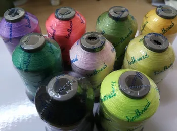 

9 Different Colors Machine Embroidery Thread suitable for Most Home Embroidery Machines