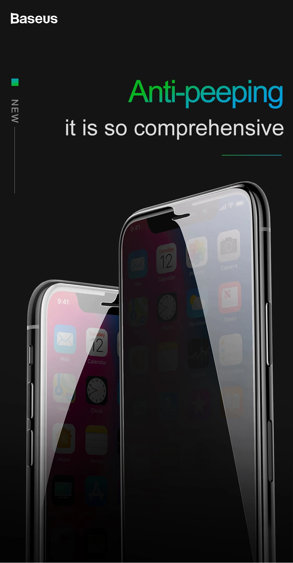 Защитная пленка Baseus для iPhone X 10, Xr, Xs Max, защитная пленка, полное покрытие, закаленное стекло для iPhone Xs