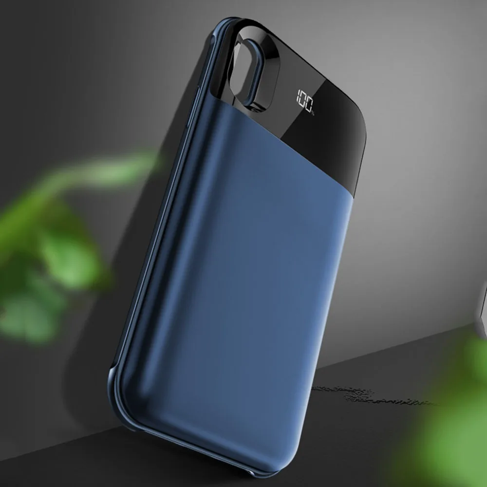 JINXINGCHENG, 3 цвета, чехол с зарядным устройством для Iphone XS, 5000 мА/ч, с зажимом для задней панели, быстрое зарядное устройство для Iphone XR XS MAX, 5500 мА/ч