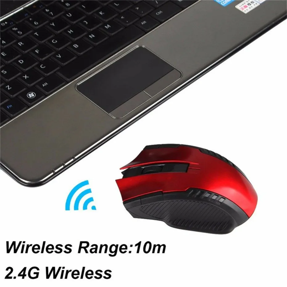 Basix 2.4GHz Wireless Optical Mouse Gamer4