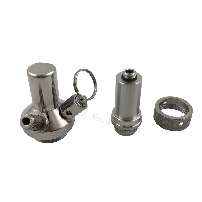 Stainless Steel Mini Beer Growler Spears  for Adjustable tap Faucet 2L 3.6L 5L Beer Keg growlers (6)