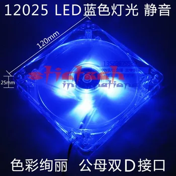 

by dhl or ems 100pcs Good sale12cmx12cmx2.5cm New 12025 2Pin 12V Computer PC CPU Silent Cooling Case Fan