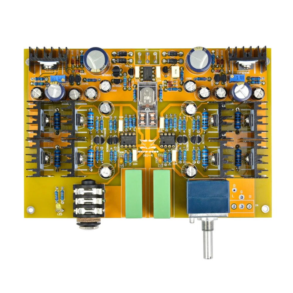 AIYIMA Lehmann HV-4 Headphone Amplifier Board With ALPS 27 Type Potentiometer AIYIMA Lehmann HV-4 Headphone Amplifier Board With ALPS 27 Type Potentiometer