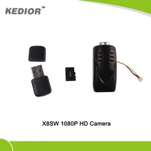 Kedior X8SW RC Quadcopter Drone Spare Parts Video Recorder 1080P HD Camera With 4G Card