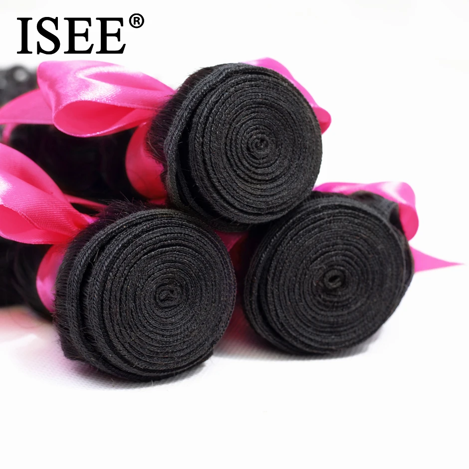 ISEE Brazilian Deep Wave Virgin Hair 100% Unprocessed Human Hair Weave Bundles Machine Double Weft 12-26 Inch Free Shipping ISEE Brazilian Deep Wave Virgin Hair 100% Unprocessed Human Hair Weave Bundles Machine Double Weft 12-26 Inch Free Shipping