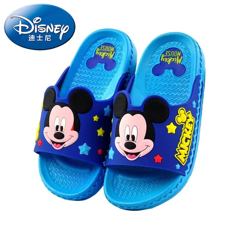 

Disney Shoes Flip Flop New 2019 For Kids Mickey Children's Slippers Girls Boys Home Soft Bottom Non-slip Baby Sandals