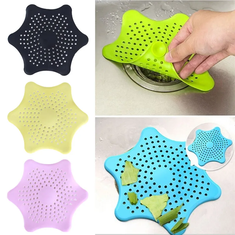 

1 PCS Kitchen Bathroom Sink Strainer Sewer Outfall Strainer Basket Sewer Filter Anti-blocking Floor Drain Hair Stopper Catcher