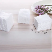 Высококачественные 180 шт./компл. двухсторонние прессованные хлопковые подушечки косметические средства для ногтей салфетки для полировки гидропатия компресс Лицевая ГУБКА