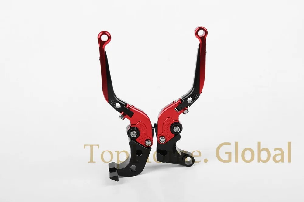 Red&Black&Red CNC Foldable&Extendable Brake Clutch Levers For Honda CBR