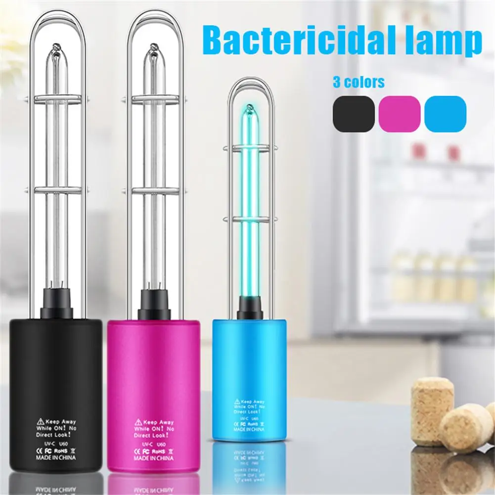 

USB Portable Bactericidal Lamp Ultraviolet Sterilization Small Space Sterilization Removing Peculiar Smell Removing Formaldehyde