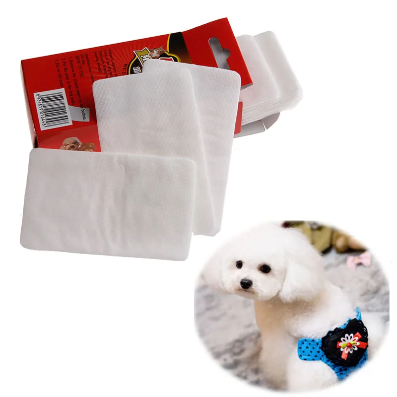 Dog Supplies 10Pieces Super Absorbent Dog Pet Fabric Diaper Nappies Pad