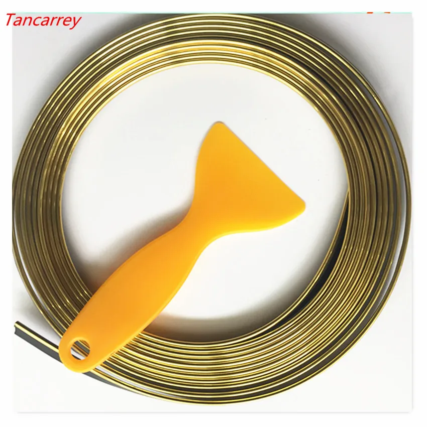 

NEW SALE Car styling Interior Decorative strip For ssangyong actyon opel zafira a jaguar xf seat leon 5f sorento passat b8 chevr