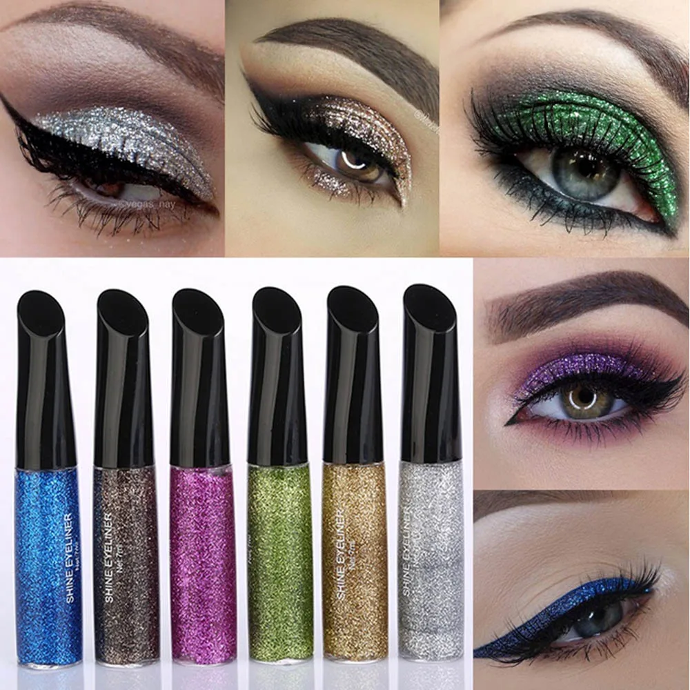 FaRRES Women Makeup Liquid Eyeliner Waterproof Long Lasting Colorful