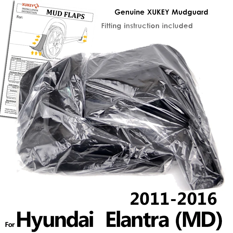 Брызговики для hyundai Elantra MD 2011- Брызговики Передние Задние защитный чехол для крыла 2012 2013