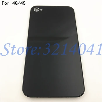 

Original New Phone Back Cover Case Replacement For iphone 4 4G 4S Rear Glass Battery Door Housing With Logo