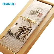 30 шт./лот винтажные европейские сцены бумажные закладки Ретро Франция Париж Эйфелева башня Набор закладок
