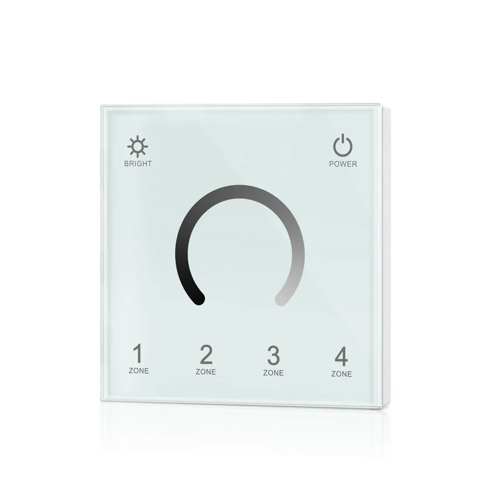 T11T12T13T14 4 Zone DMX512 master touch panel;85-265VAC input;DMX512/RF2.4G signal output