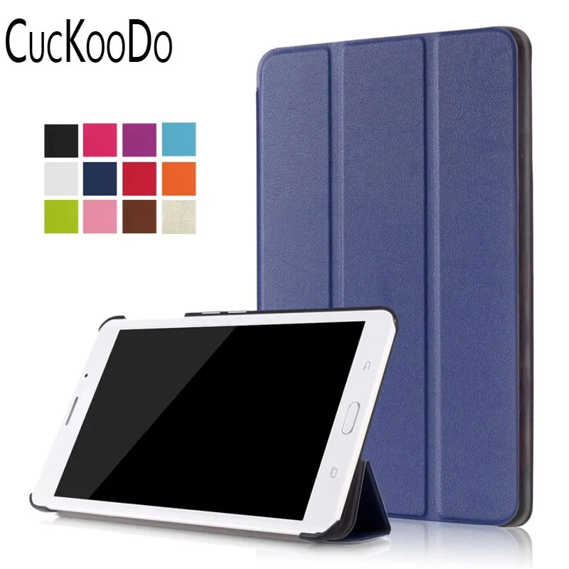 Cuckoodo ультра легкий тонкий-оболочка Стенд Folio флип чехол для Samsung Galaxy Tab J (t285dy) 7-дюймовый Планшеты