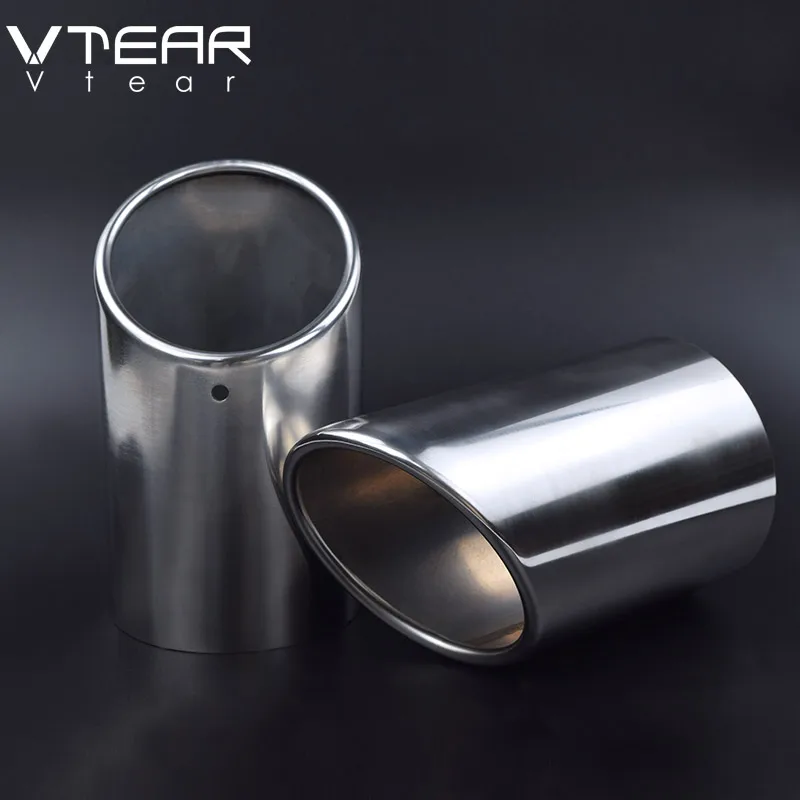 Vtera For Mazda CX-5 CX5 accessories Stainless steel car exhaust pipe muffler Tail throat Exterior Refit products