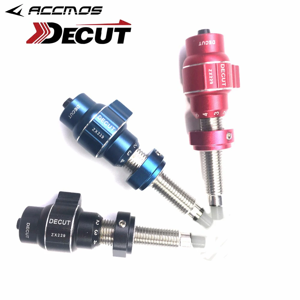 3 Colour Decut ZX229 Archery Cushion Plunger Micro Click Spring Tension