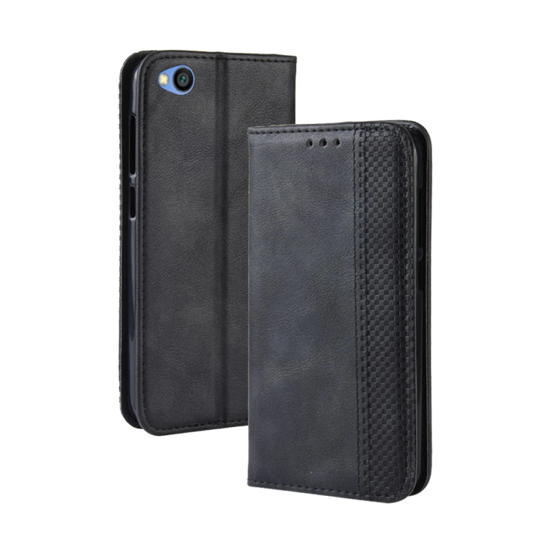 Xiaomi Redmi GO Retro leather flip case_1
