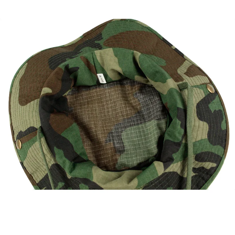 Уличный спортивный камуфляж шляпа Военная армейская шляпа, камуфляж шляпа охотничья шляпа круглый-Солнцезащитная шляпа с широкими полями дамская шляпа без полей Открытый Кемпинг Кепка
