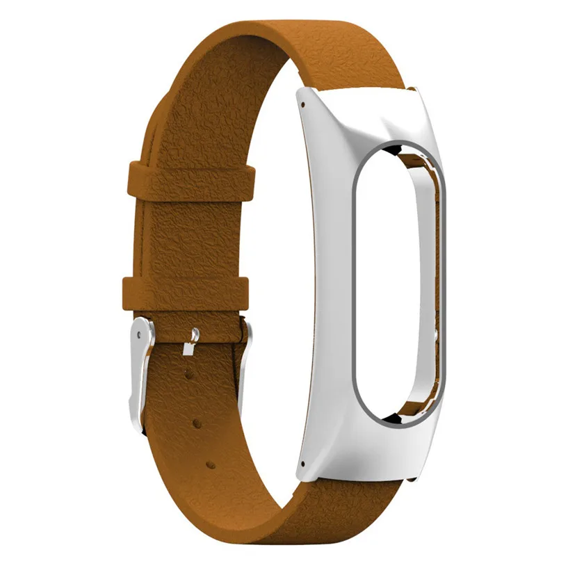 Ремешки для часов GEMIXI сменный ремешок + металлический чехол Xiaomi Mi Band 2 браслет