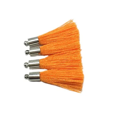 CHENGRUI L45, 4 см, кисточка, шелк кисточки, бахрома, кисточки для штор, кисть, craft, бахрома ткань, бахрома для шитья, 10 шт./пакет - Цвет: L4519