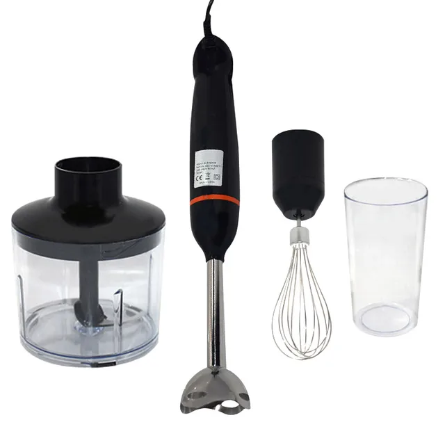 300W Electric Handheld 4 in1 Blender Chopper Whisker Cup