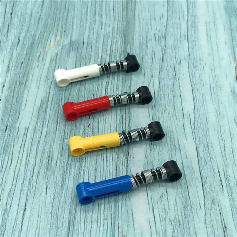 

10Pcs/Lot Technic Parts 76537 Technic Shock Absorber 6.5L with Hard Spring MOC Brick DIY Design Toys Compatible with 76537