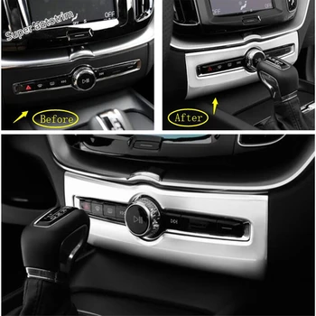 

Lapetus Front Air Conditioning AC Panel Cover Trim Accessories Interior Fit For Volvo XC60 2018 - 2020 Matte / Carbon Fiber ABS