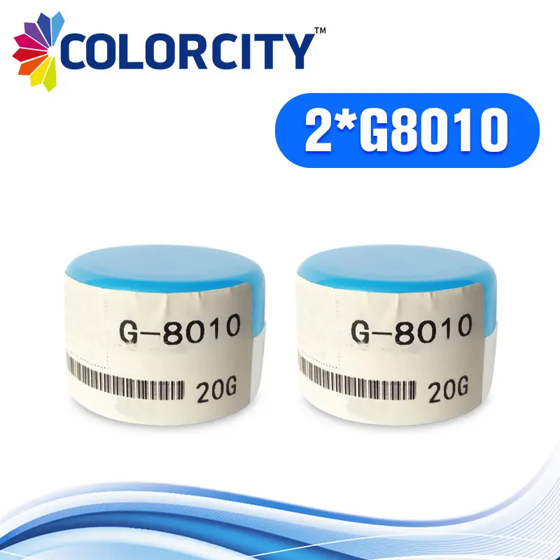 

2pcs ORIGINAL G8010 Fuser film Grease Oil Silicone Grease compatible for HP P4015 4015 4250 4345 P4515 M601 M602 M603 printer
