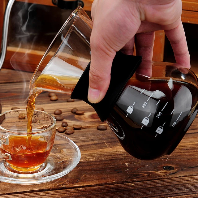 Best Price NEW Glass Coffee Pot 200/400ML Pour Over Coffeemaker With Steel Filter Percolator Coffee Tools Kitchen Accessories Drinkware Best Price NEW Glass Coffee Pot 200/400ML Pour Over Coffeemaker With Steel Filter Percolator Coffee Tools Kitchen Accessories Drinkware