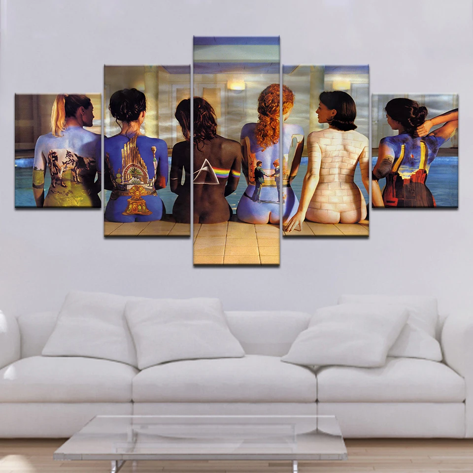

Modern Nude Art Woman Painted Sexy Body Picture HD Prints Canvas Painting for Creative Bar Washroom Beer Bedroom Wall Art Decor
