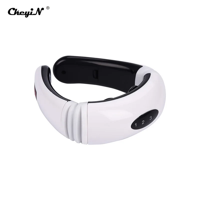 Electric Pulse Neck Massager Acupuncture Magnetic Heat Kneading Massage Back Waist Legs Full Body Muscles Pain Relief Relax PJ Electric Pulse Neck Massager Acupuncture Magnetic Heat Kneading Massage Back Waist Legs Full Body Muscles Pain Relief Relax PJ