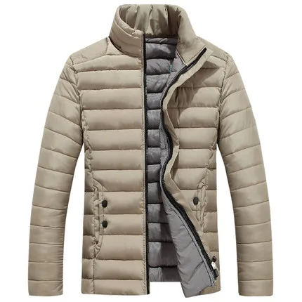 Winter Jacket Men 2017 New Spring Men's Cotton Blend Mens And Coats Casual Thick Outwear For Plus Clothing Male 5XL | Мужская одежда