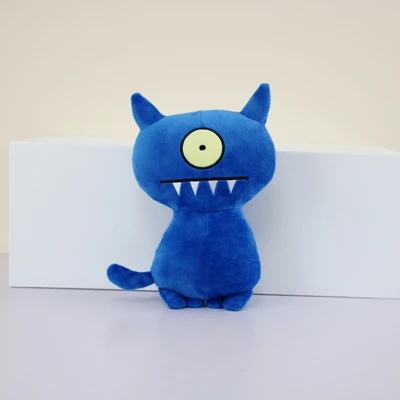 28 см/45 см Uglydoll мультфильм аниме Ox Moxy Babo плюшевые игрушки Uglydog Мягкие плюшевые куклы Подарки для детей рождественские подарки - Цвет: Синий