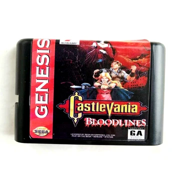 

Castlevania Bloodlines 16 bit MD Memory Card for Sega Mega Drive 2 for SEGA Genesis Megadrive