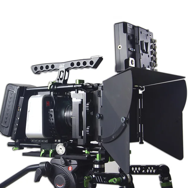 Lanparte BMCC Complete Camera Rig with Matte Box and Follow Focus 