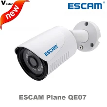 ESCAM Самолет QE07 Сети водонепроницаемый Открытый POE, ip-камера Ночного Видения Ик-cut Поддержка motion detector colud p2p ip пуля камеры