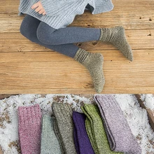 ARMKIN/зимние женские носки; теплые носки; повседневные хлопковые флисовые Носки; цветные женские носки в стиле народностей; Рождественский подарок