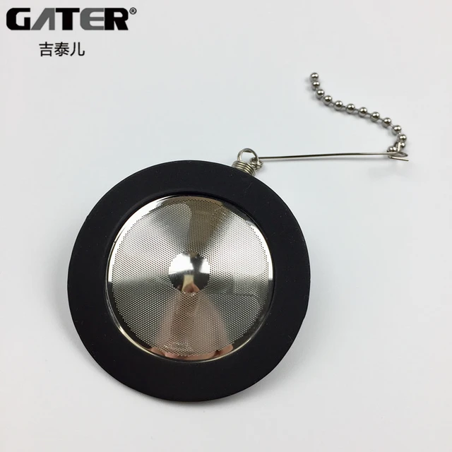 Best Offers 1pcs Reusable Stainless Steel Silicone Siphon Coffee Filter Suitable For Installing Siphon Coffee Filters Syphon Pot Accessories