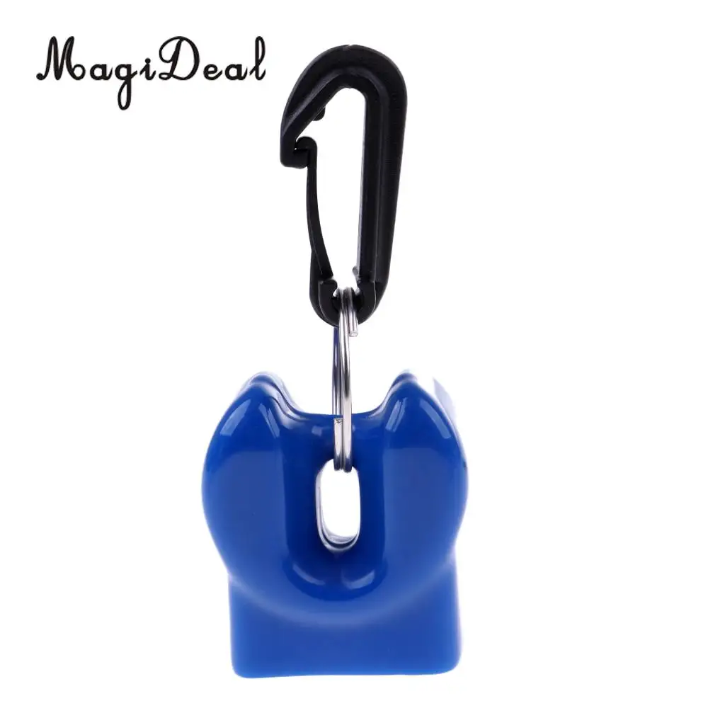 2Pcs Scuba Dive Regulator Octopus Holder Snorkel Retainer Mouthpiece Cover Mouthpiece Holder with Clips for 2nd Stage Regulator