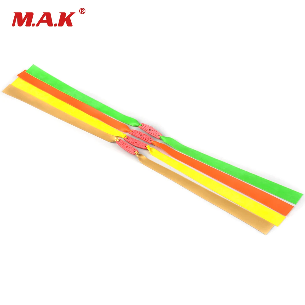 

Slingshots 12Pcs Outdoor Slingshot Powerful Elastic Flat Rubber Band Hunting Sports Catapult Kit Set Practical Rubber Band