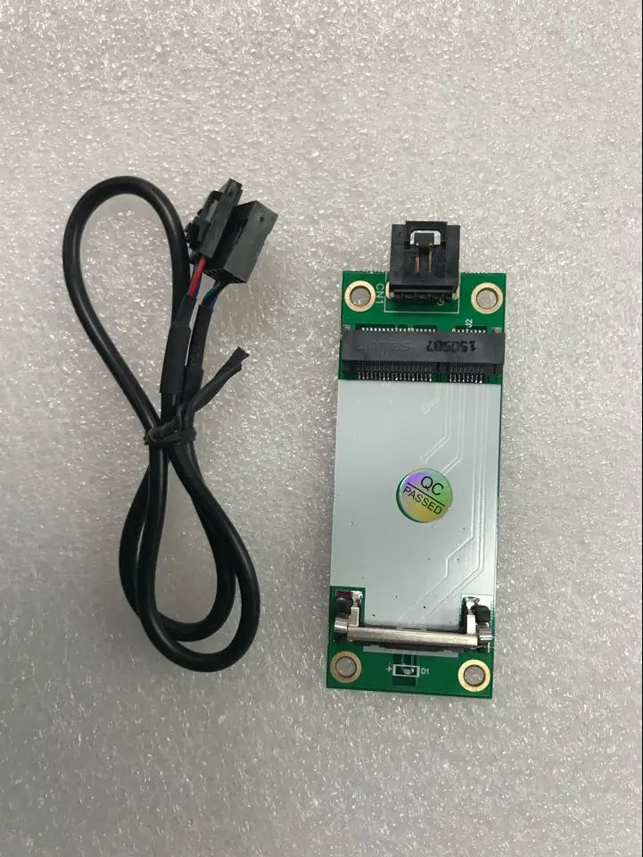 MINI PCI E to USB with SIM card slot adapter and cablepcie to usb