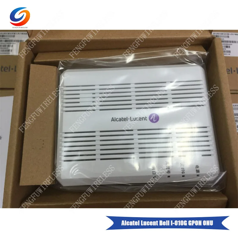 Английская версия I-010G GPON ONU alcatel lucent Bell оптоволоконная сеть ont I-010G GPON ONU alcatel с 1 GE ethernet портом