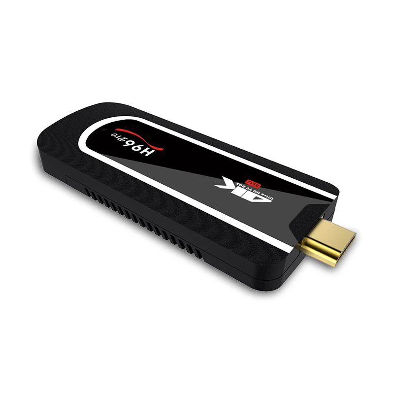H96 Pro 4 K TV Stick 2 GB 16 GB Netflix Android TV inalámbrico HDMI Dongle Octa Core Amlogic S912 2,4g 5G Wifi Smart Android Mini PC