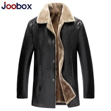 Роскошный зимний мех мужская кожаная куртка плюс размер 4xl 5XL замшевые кожаные куртки мужские из искусственного меха толстые теплые длинные замшевые куртки